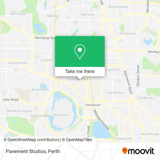 Pavement Studios map