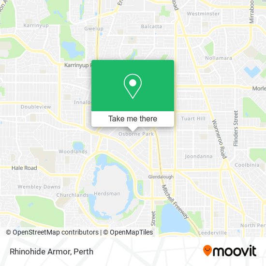 Rhinohide Armor map