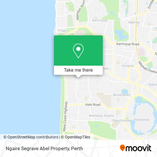 Ngaire Segrave Abel Property map