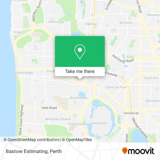 Bastow Estimating map