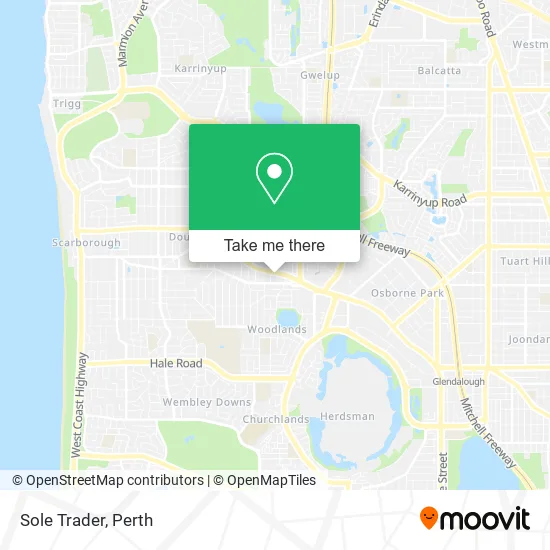 Sole Trader map