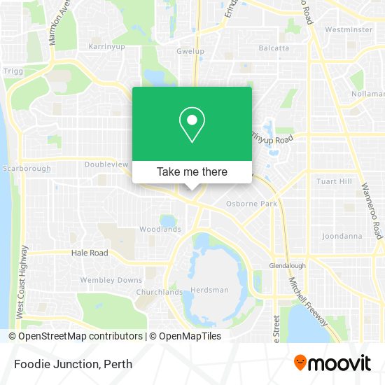 Foodie Junction map