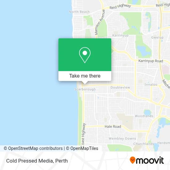 Mapa Cold Pressed Media