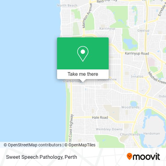 Sweet Speech Pathology map