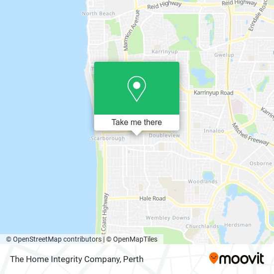 The Home Integrity Company map