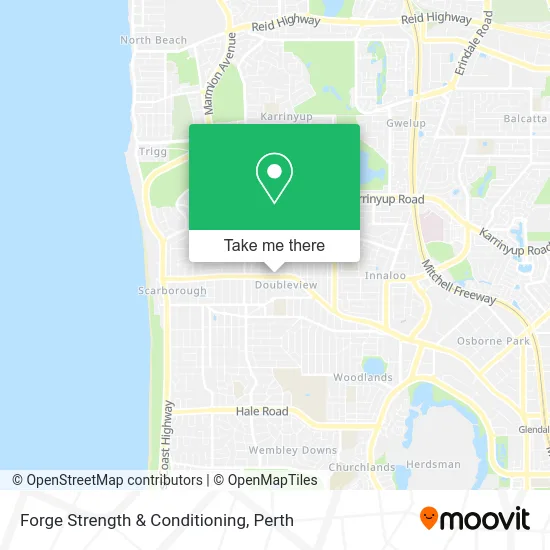 Mapa Forge Strength & Conditioning