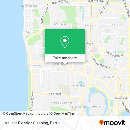 Valiant Exterior Cleaning map