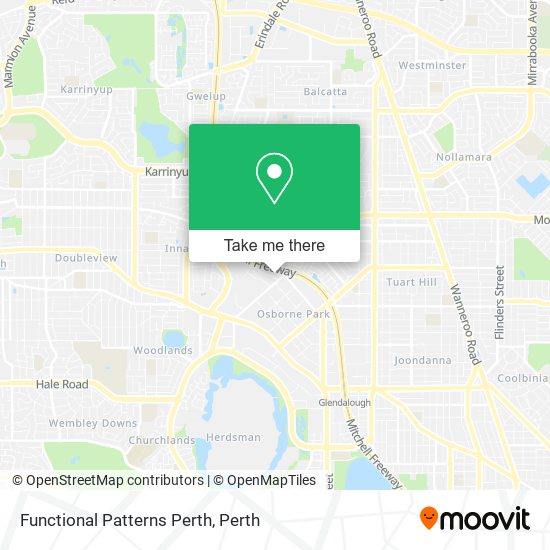 Functional Patterns Perth map