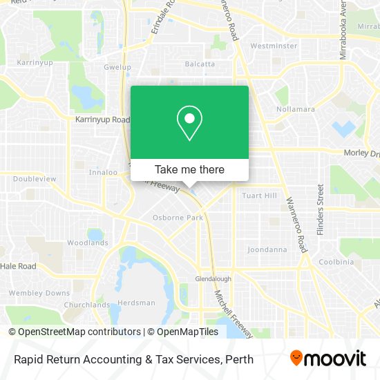 Mapa Rapid Return Accounting & Tax Services