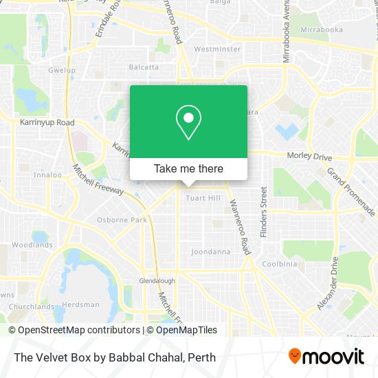The Velvet Box by Babbal Chahal map