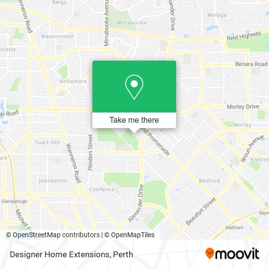 Designer Home Extensions map