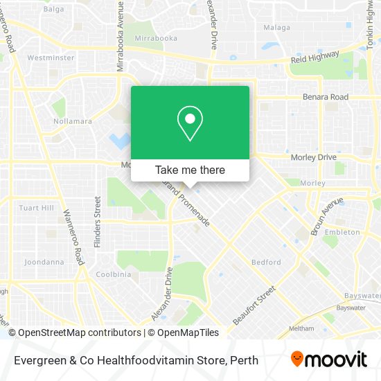 Evergreen & Co Healthfoodvitamin Store map