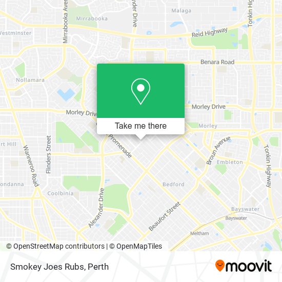 Smokey Joes Rubs map