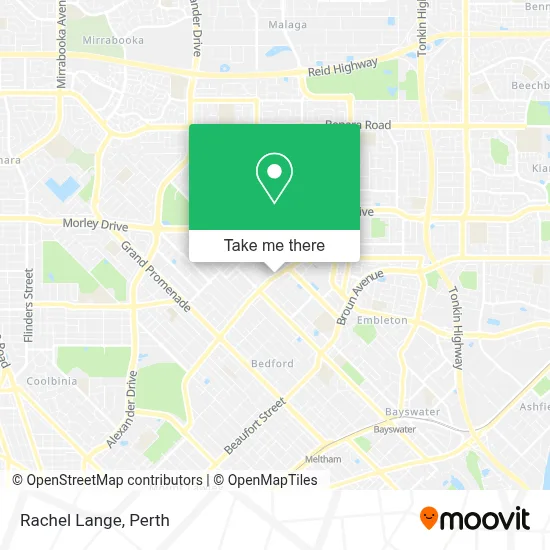 Mapa Rachel Lange