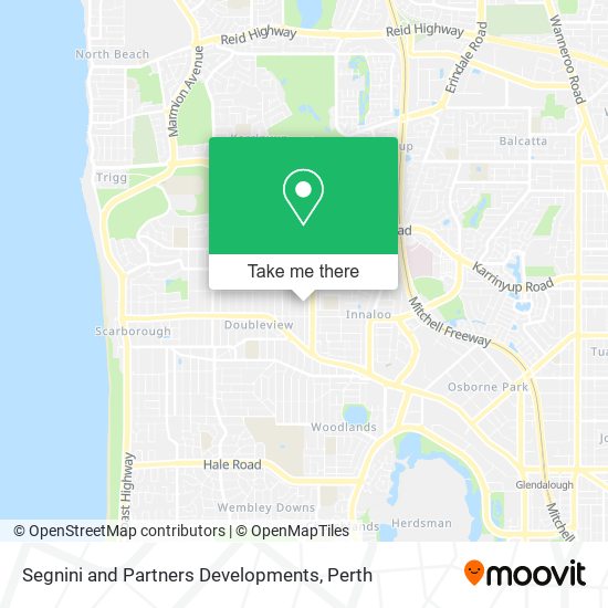 Segnini and Partners Developments map
