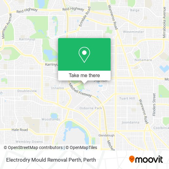 Mapa Electrodry Mould Removal Perth
