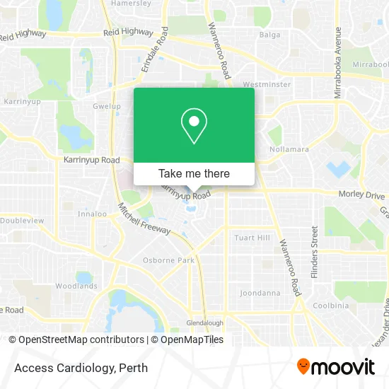 Access Cardiology map