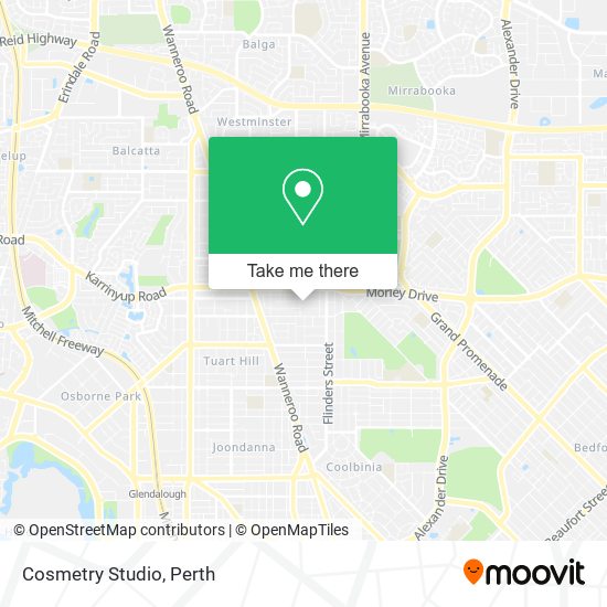 Cosmetry Studio map
