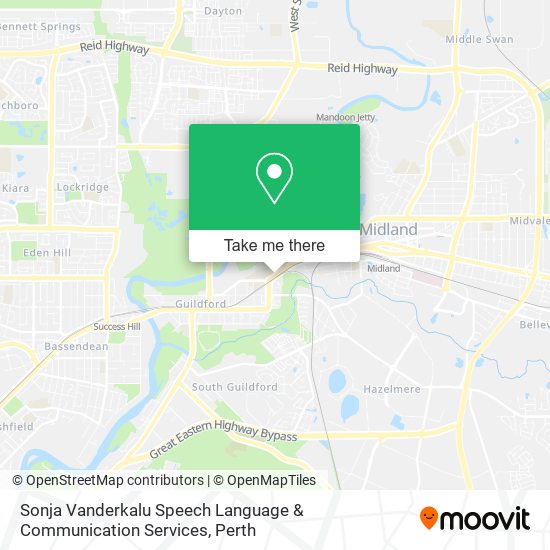 Sonja Vanderkalu Speech Language & Communication Services map