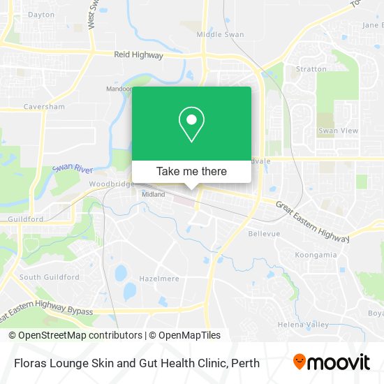 Floras Lounge Skin and Gut Health Clinic map