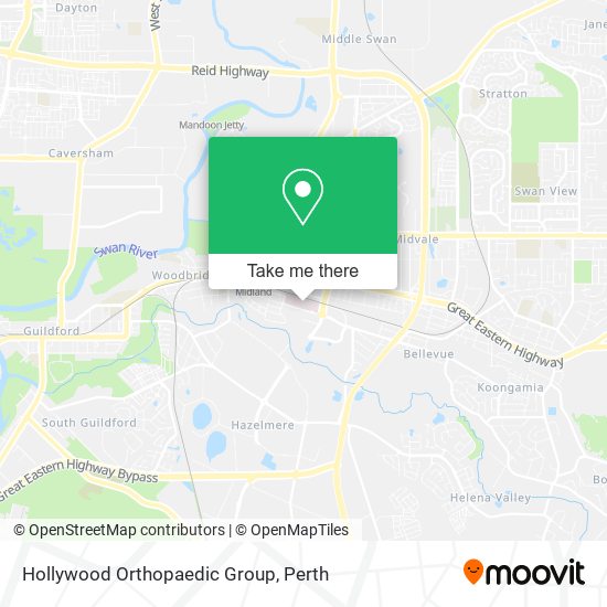Mapa Hollywood Orthopaedic Group