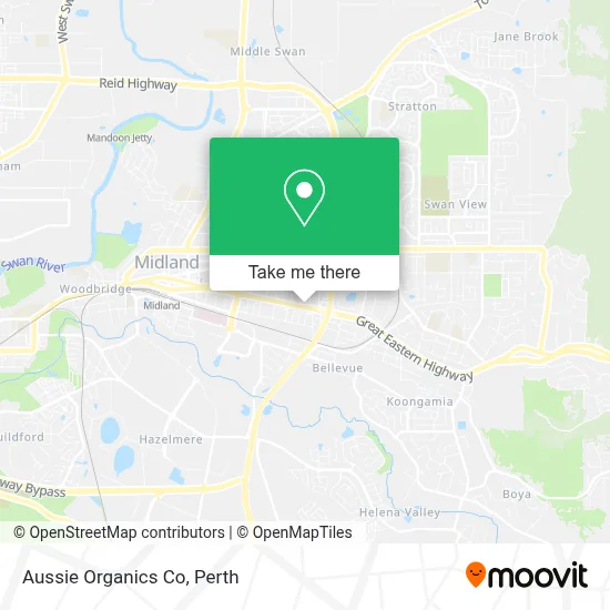 Mapa Aussie Organics Co