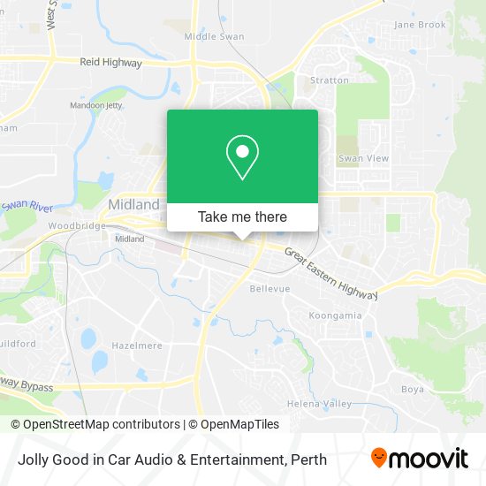 Mapa Jolly Good in Car Audio & Entertainment
