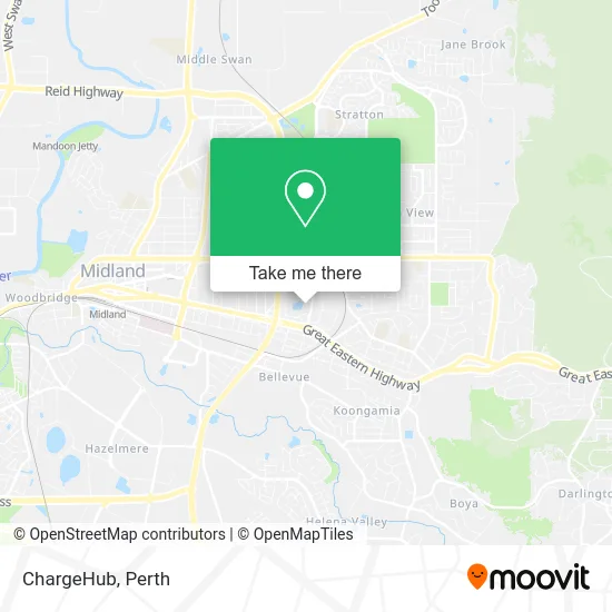 Mapa ChargeHub