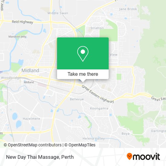 New Day Thai Massage map