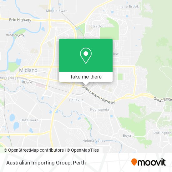 Mapa Australian Importing Group