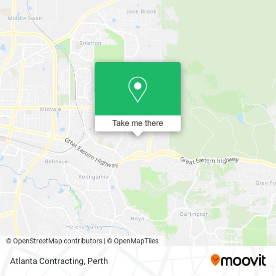 Mapa Atlanta Contracting