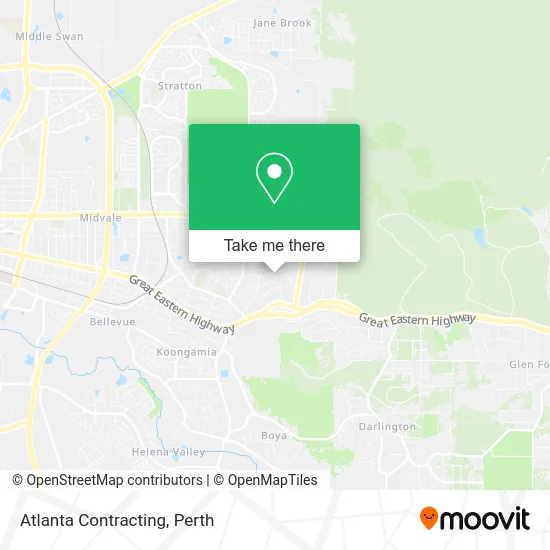 Mapa Atlanta Contracting