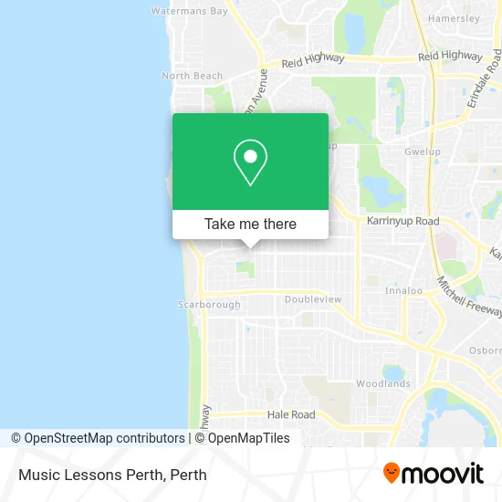 Mapa Music Lessons Perth
