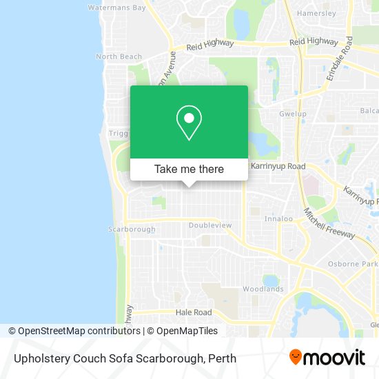 Upholstery Couch Sofa Scarborough map