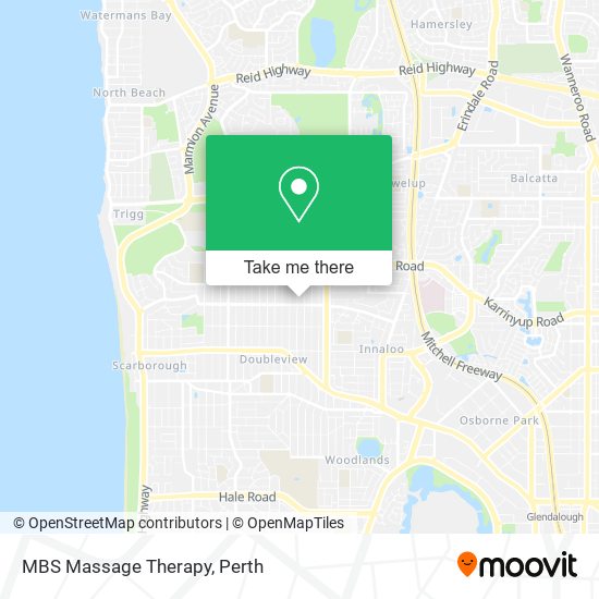 MBS Massage Therapy map