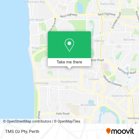Mapa TMS Oz Pty