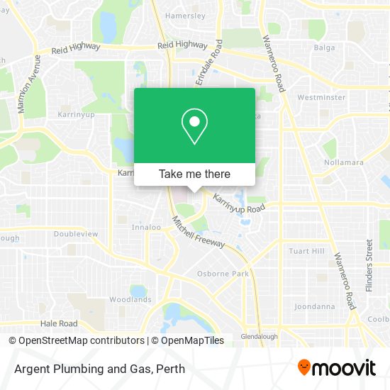 Argent Plumbing and Gas map
