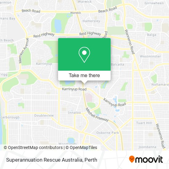 Superannuation Rescue Australia map