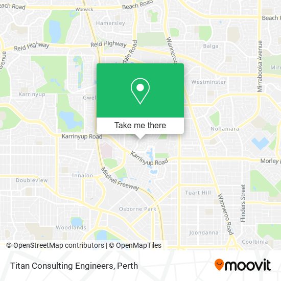Titan Consulting Engineers map