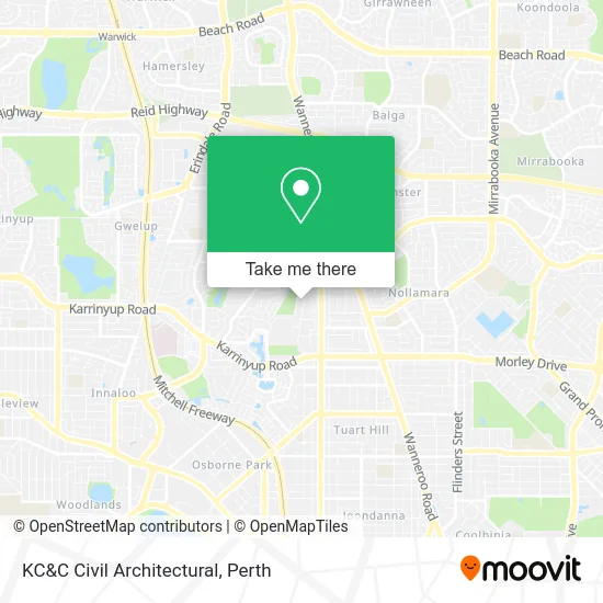 Mapa KC&C Civil Architectural