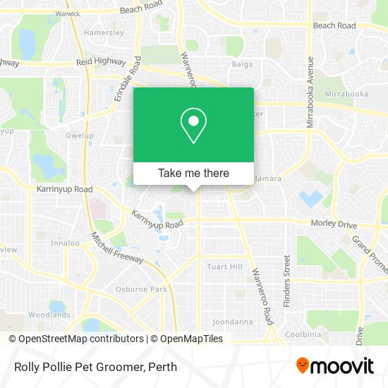 Rolly Pollie Pet Groomer map