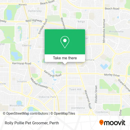 Mapa Rolly Pollie Pet Groomer