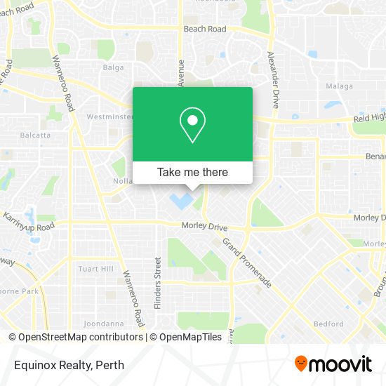 Equinox Realty map