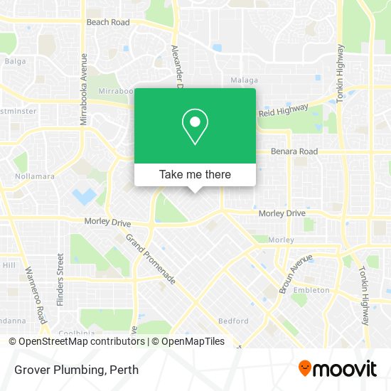 Grover Plumbing map