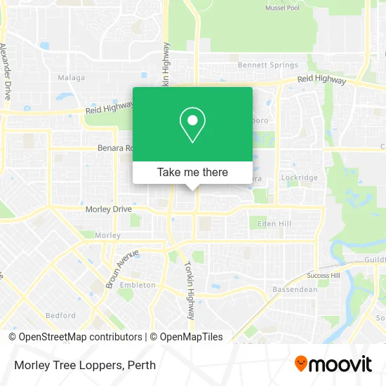 Mapa Morley Tree Loppers