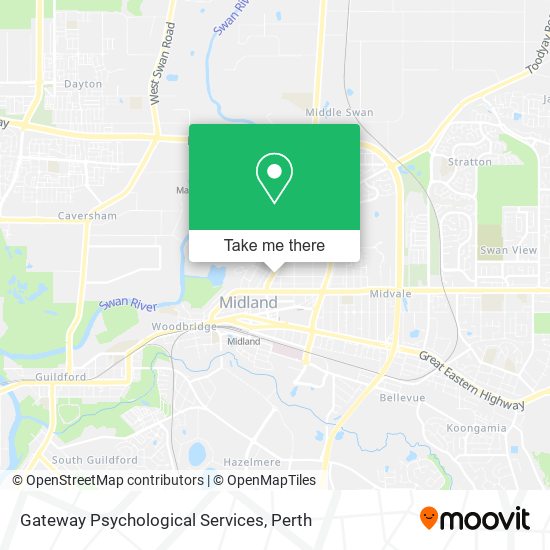 Gateway Psychological Services map