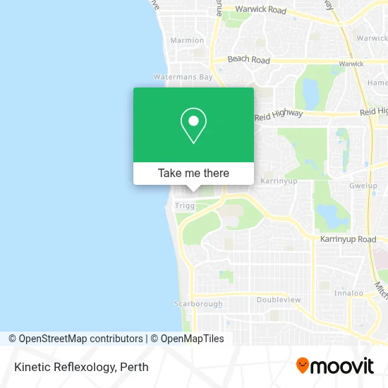 Mapa Kinetic Reflexology