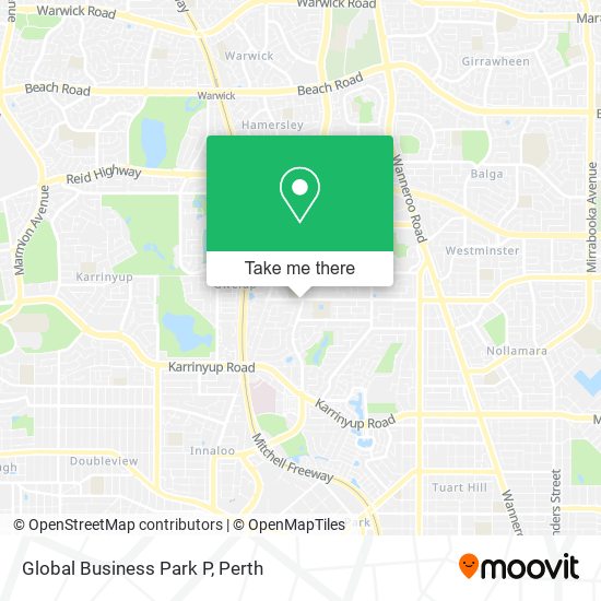 Global Business Park P map