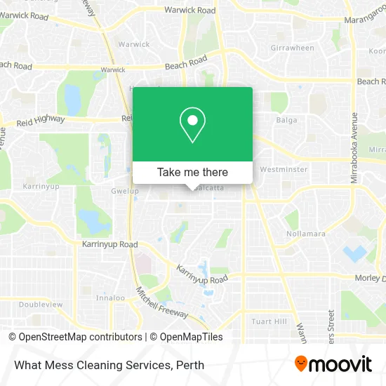 Mapa What Mess Cleaning Services