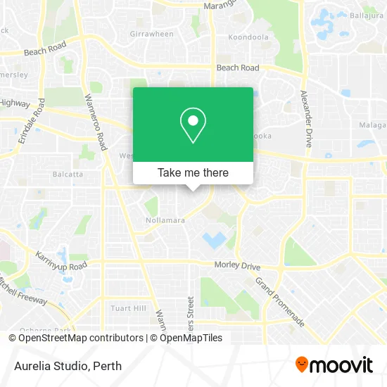 Aurelia Studio map
